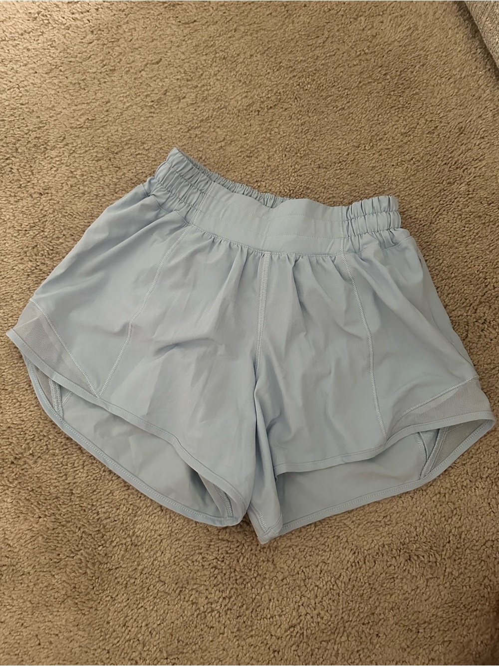 lululemon athletica Light Blue Women's Run Shorts
